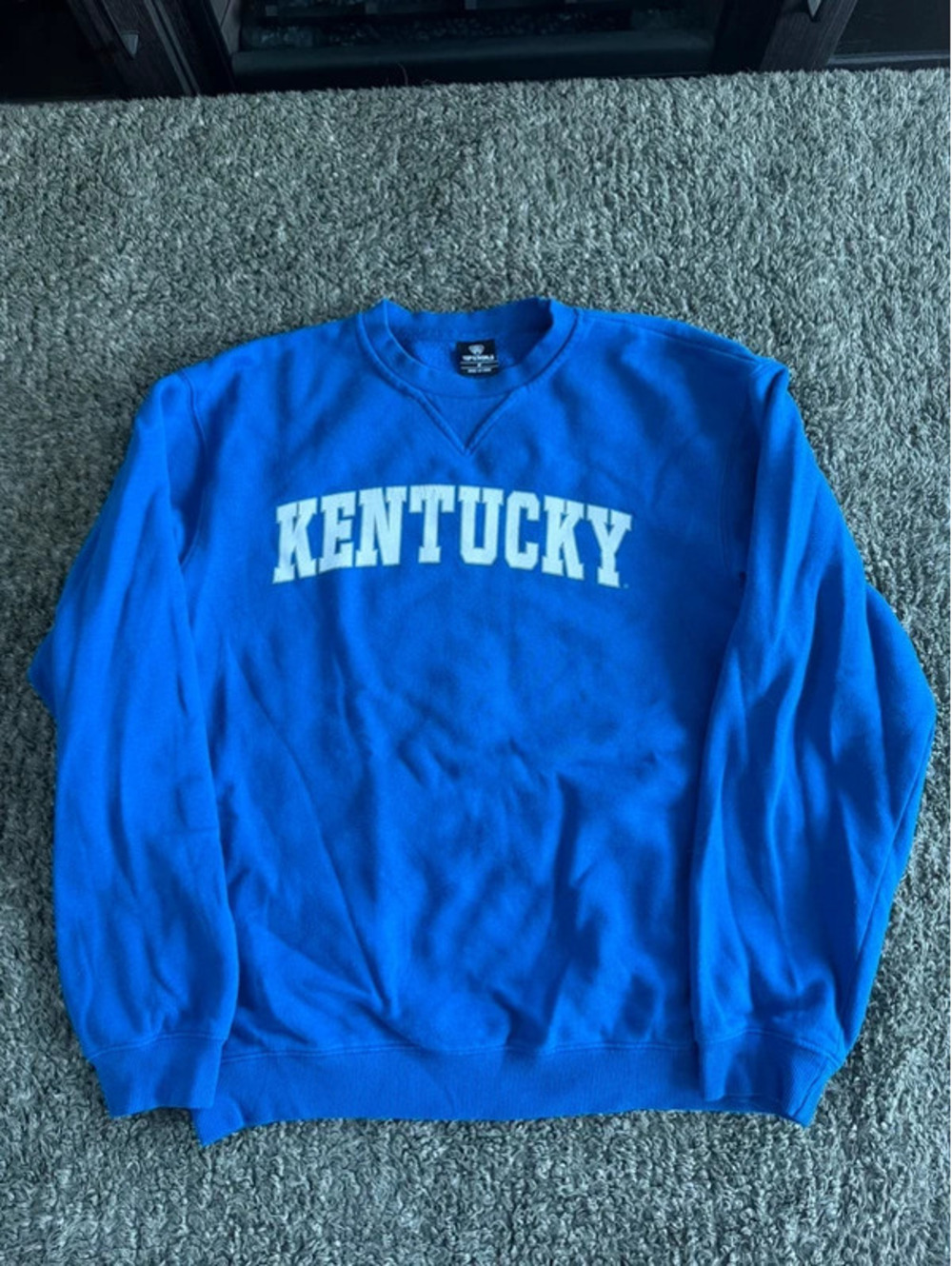 Top of the World Kentucky Blue Crewneck Sweatshirt Medium